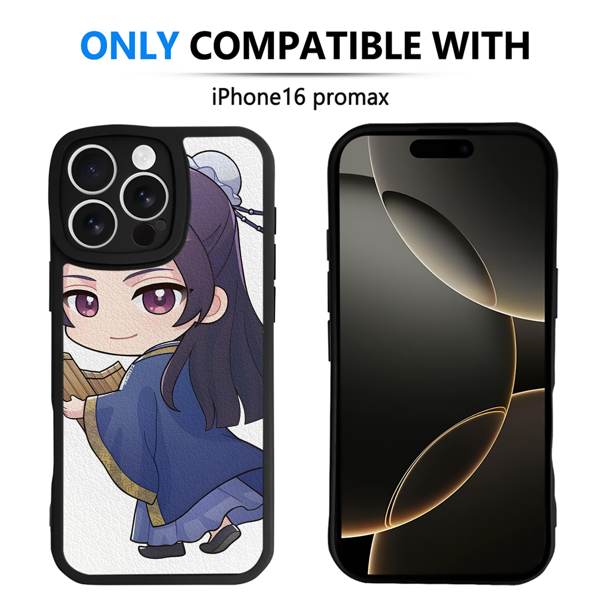 薬屋のひとりごと The Apothecary Diaries 【iPhone 16シリーズ対応】シリコンスマホケース（レザー調） 材質：シリコン